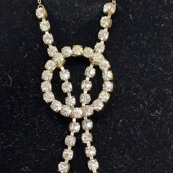 Vintage Round signed Czechoslovakia Crystal Choker - Picture 2 of 5